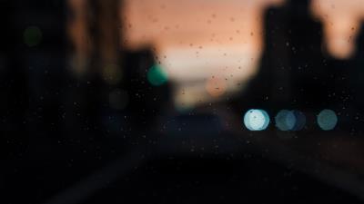 Glass wet drops photography 4k wallpaper