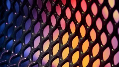 Grid grating gradient 4k wallpaper
