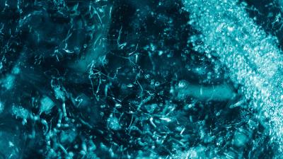 Ice macro texture photography 4k wallpaper