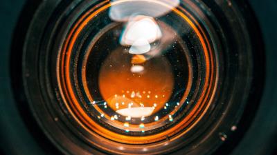 Lens glare reflection 4k wallpaper