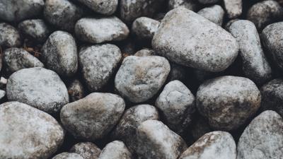 Pebbles stones gray 4k wallpaper