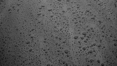 Surface drops bw 4k wallpaper