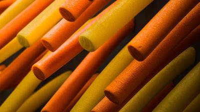 Tubes plaits foam rubber 4k wallpaper