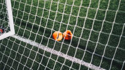 Balls football net 4k wallpaper
