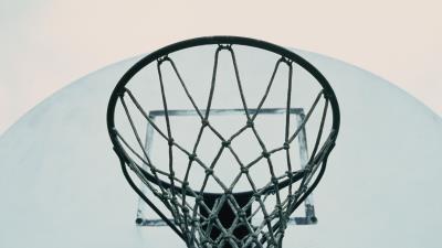 Basketball net ring 4k wallpaper