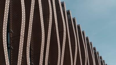 Building architecture minimalism 4k wallpaper