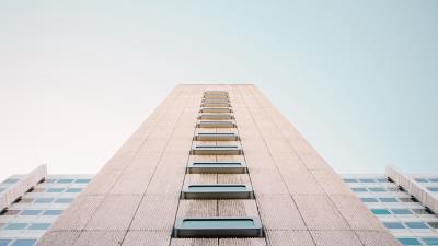 Building facade architecture wall 4k wallpaper