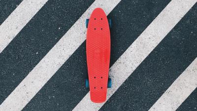Cruiser deck penny board skateboard 4k wallpaper