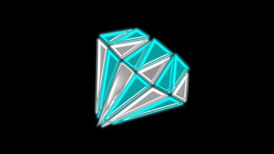 Diamond triangles shape 4k wallpaper