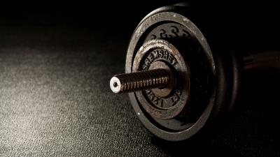 Dumbbells fitness gym 4k wallpaper