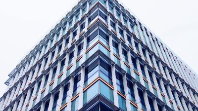 Facade building architecture 4k wallpaper