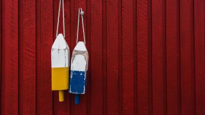 Forms crafts ropes wall 4k wallpaper