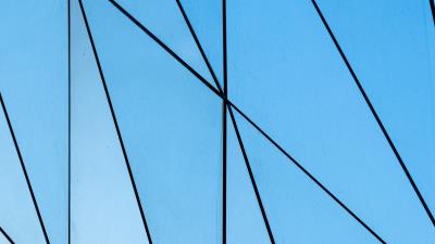 Glass pattern triangles 4k wallpaper