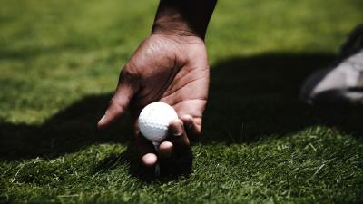Golf hand ball 4k wallpaper