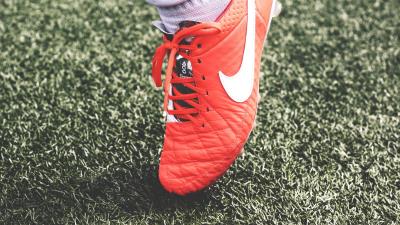 Nike football shoes lawn 4k wallpaper