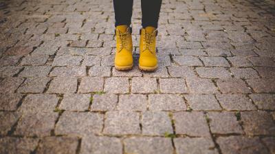 Shoes boots legs 4k wallpaper