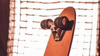 Skateboard skate brown 4k wallpaper