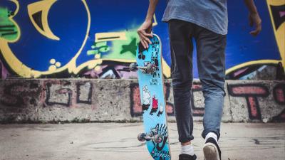 Skateboard skateboarder hobby 4k wallpaper