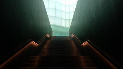 Stairs interior design 4k wallpaper