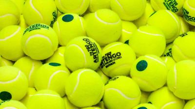 Tennis balls sport 4k wallpaper