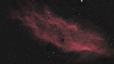 California nebula nebula galaxy 4k wallpaper