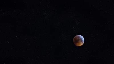 Full moon moon starry sky 4k wallpaper