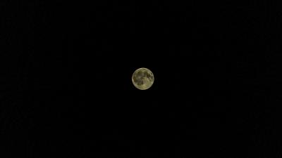 Full moon moon stars 4k wallpaper