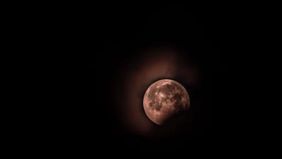 Moon full moon eclipse image 4k wallpaper