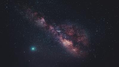 Nebula starry sky stars 4k wallpaper