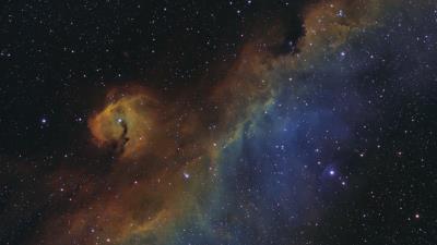 Nebula stars space io 4k wallpaper