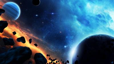 Planet meteorites stones 4k wallpaper