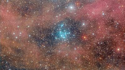 Pleiades stars space 4k wallpaper