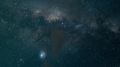 Sky stars space 4k wallpaper