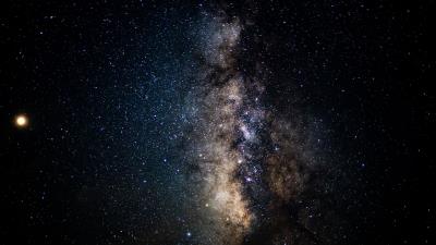 Space stars milky way 4k wallpaper