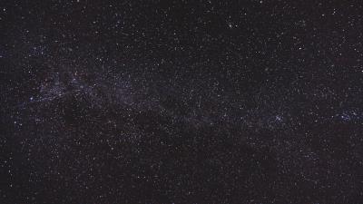 Starry sky shine dark radiance 4k wallpaper