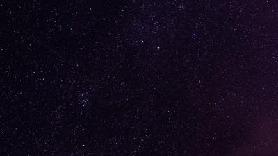 Starry sky stars light 4k wallpaper