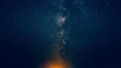 Starry sky stars milky way 4k wallpaper