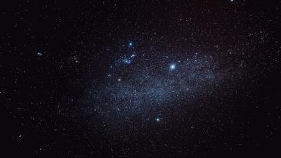 Starry sky stars nebula 4k wallpaper