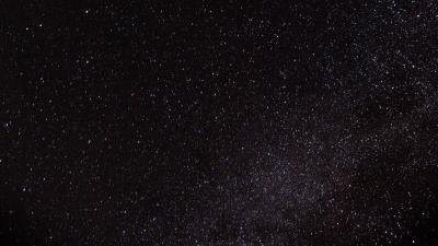 Starry sky stars night glitter dark 4k wallpaper