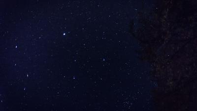 Starry sky stars space image 4k wallpaper