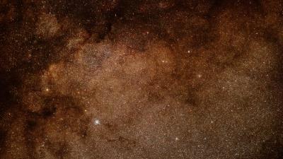 Stars nebula brown 4k wallpaper