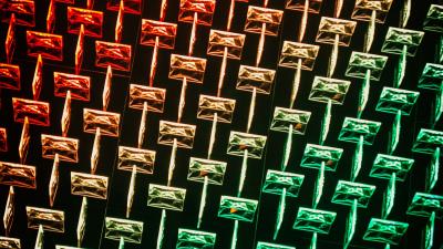 Backlight lighting gradient 4k wallpaper