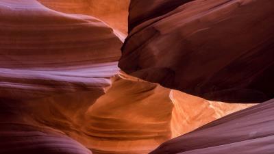 Cave rocks sandy 4k wallpaper