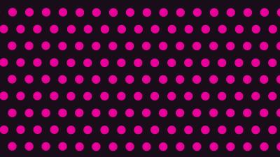 Circles art pink black 4k wallpaper