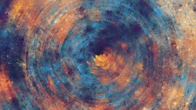 Circles colorful spotted 4k wallpaper