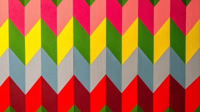 Colorful pattern geometric 4k wallpaper