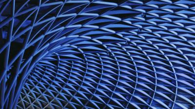 Construction metal architecture 4k wallpaper