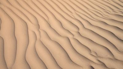 Desert sand waves 4k wallpaper