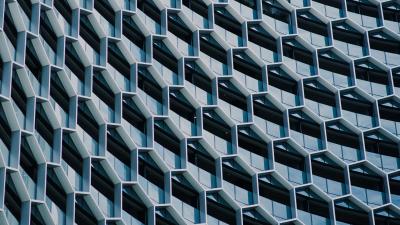 Facade architecture building 4k wallpaper