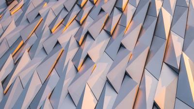 Facade embossed surface 4k wallpaper